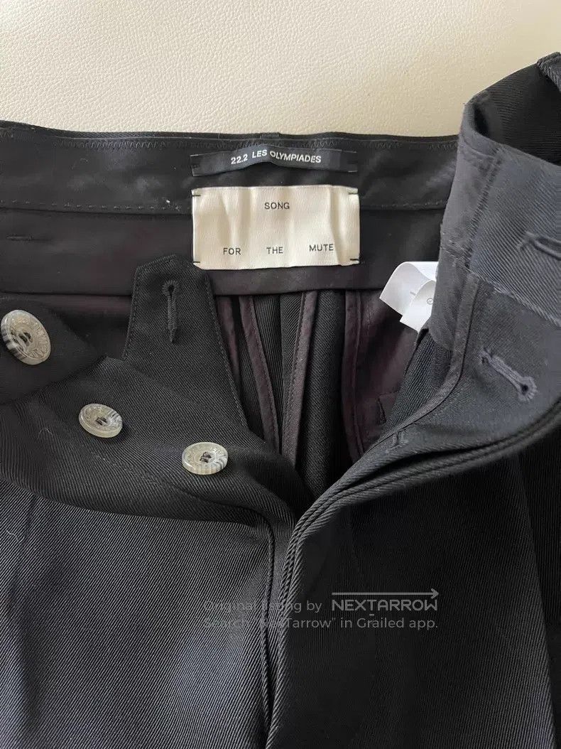 Song For The Mute Song For The Mute Reflective Mirror Pants Size US 32 / EU 48 - 5 Thumbnail