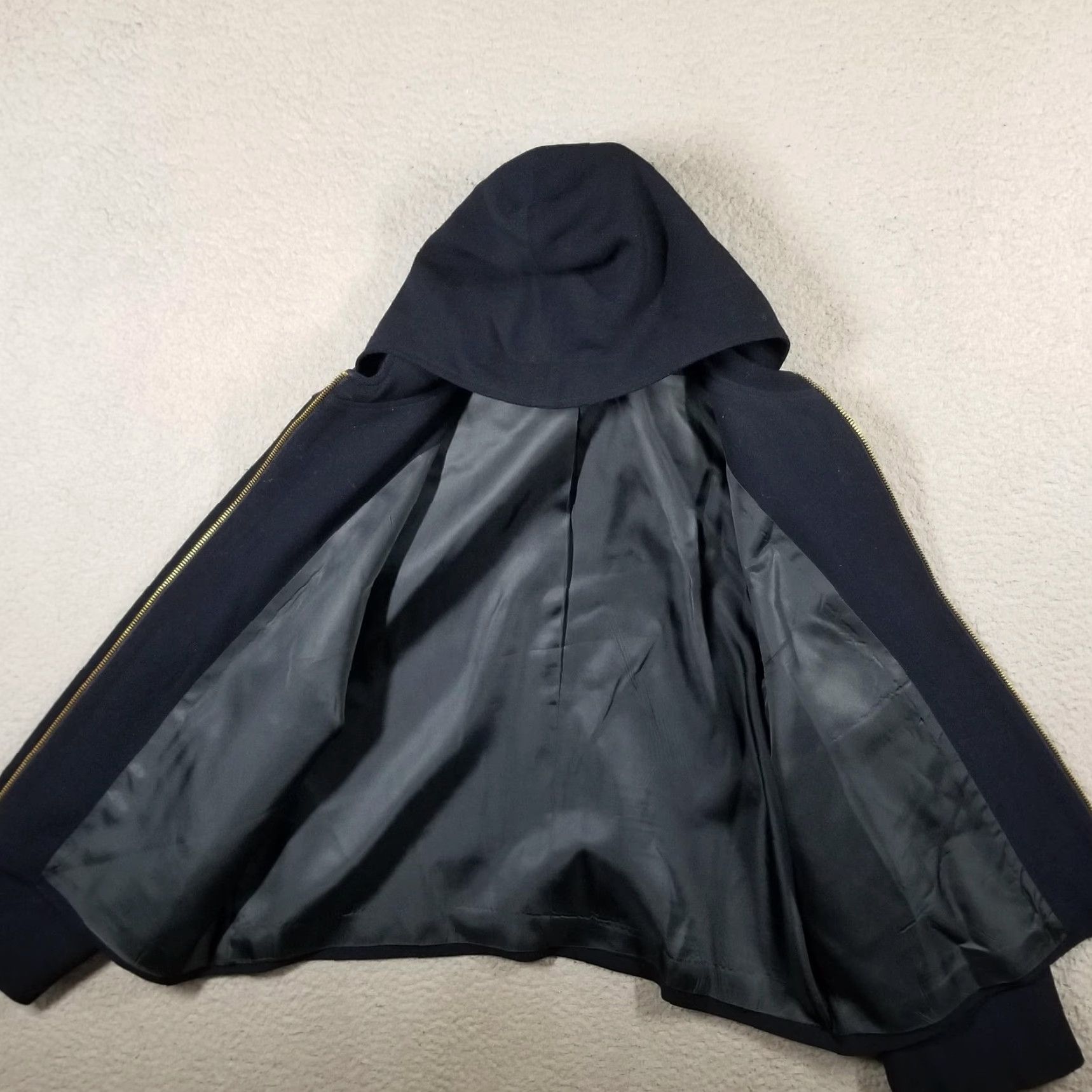 Ralph Lauren Lauren Ralph Lauren Jacket Womens Large Hooded Wool Military Made USA Coat Size L / US 10 / IT 46 - 3 Thumbnail