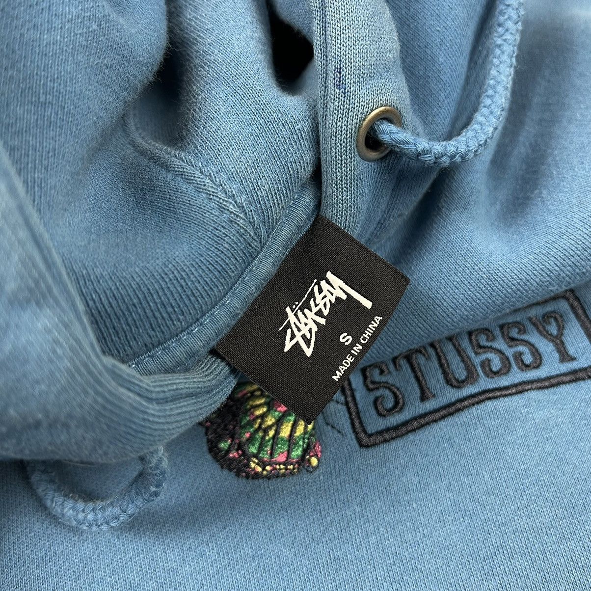 Stussy Vintage Stussy butterfly embroidered logo hoodie 00’s Size US S / EU 44-46 / 1 - 5 Thumbnail