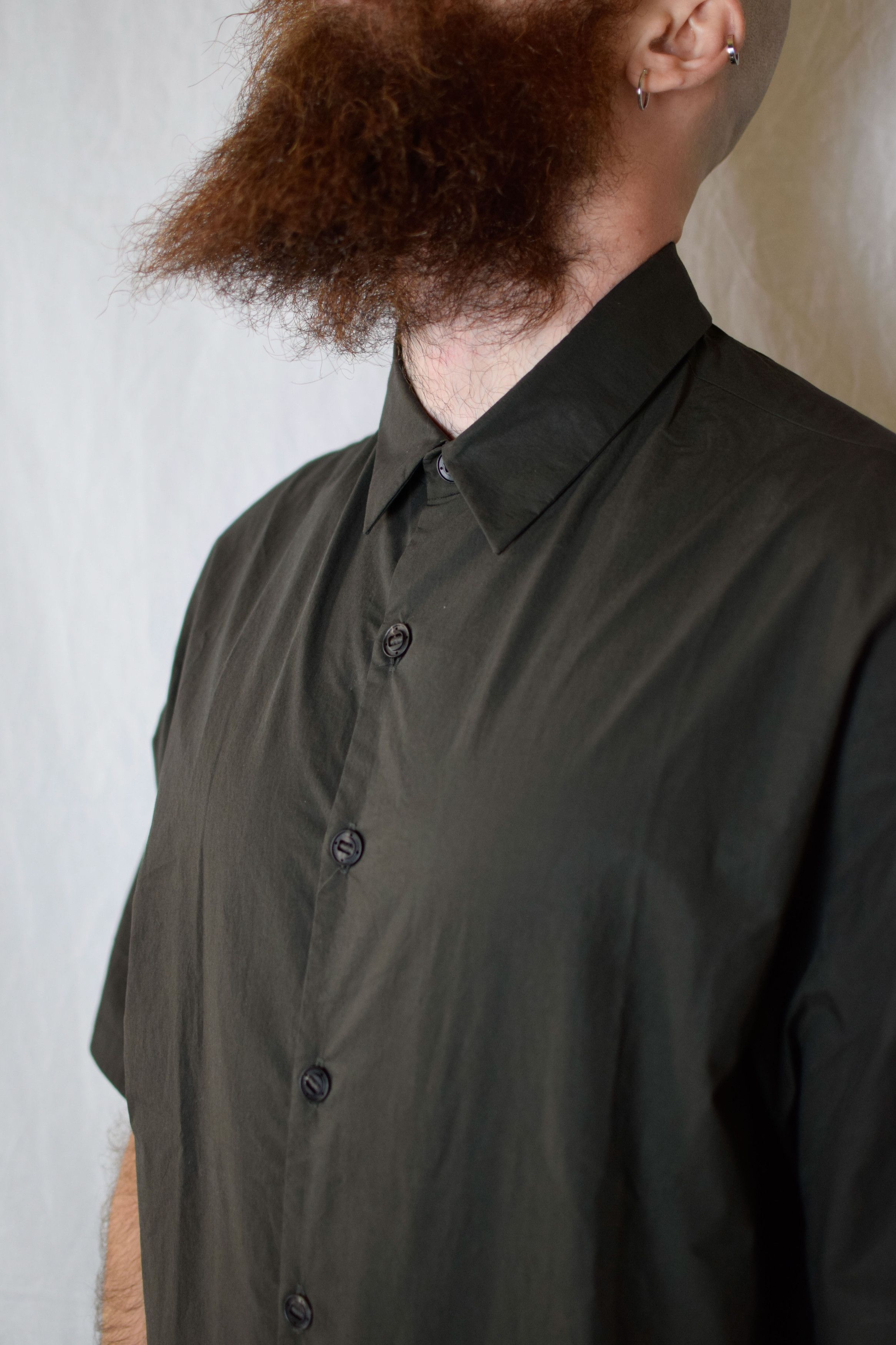 Devoa Devoa SS25 Sample Khaki Polo Shirt - SHC-DTMH Size US L / EU 52-54 / 3 - 7 Thumbnail