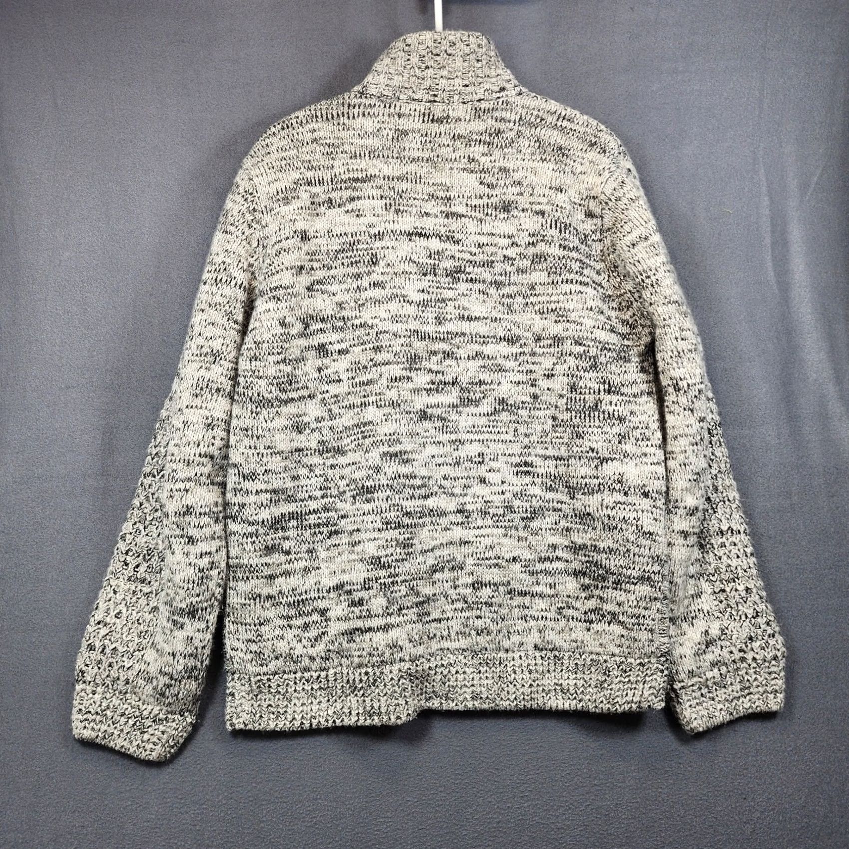 Other Amongst Others Mens Sweater Jacket XL Grey Full Zip Insulated Quilt Lined Casual Jacket Coatigan Mens XL Grey, Full Zip, Cardigan? Size US XL / EU 56 / 4 - 3 Thumbnail