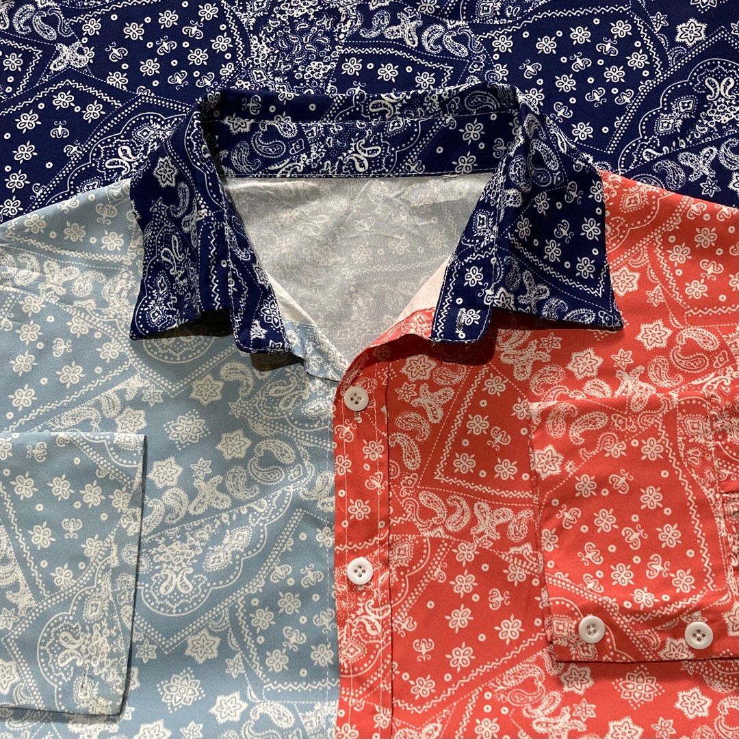Japanese Brand Japanese oversize shirt pasley pattern Size US XL / EU 56 / 4 - 2 Thumbnail