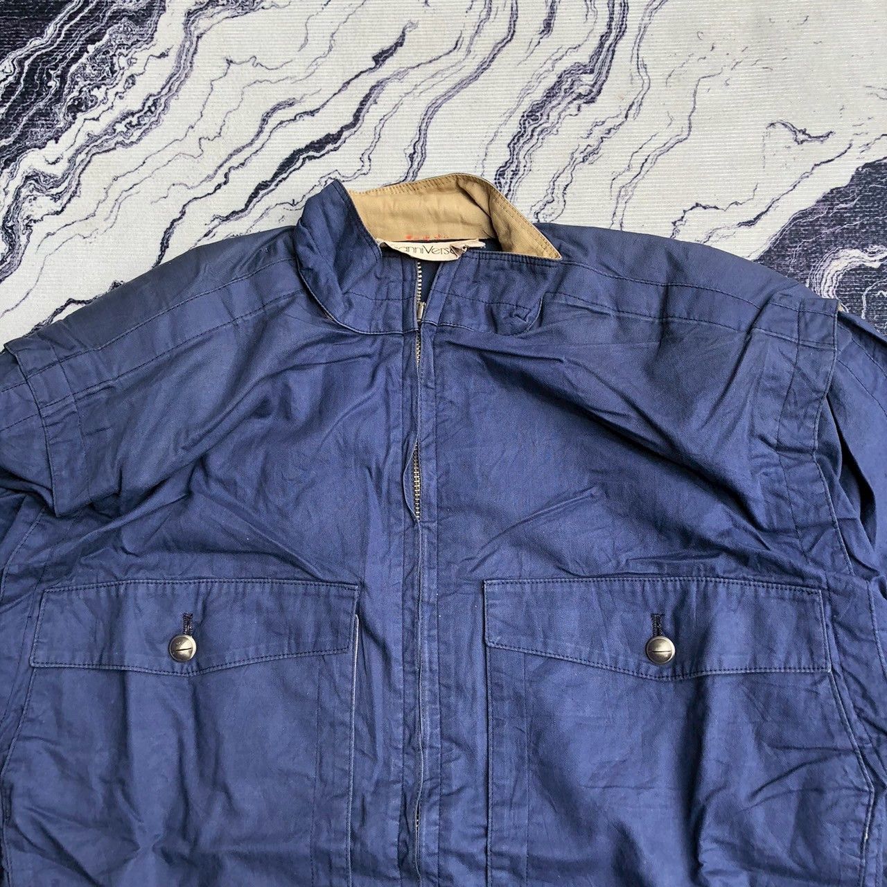 Versace RARE Archival Vintage Gianni Versace Utility Cotton Jacket Size S / US 4 / IT 40 - 2 Thumbnail