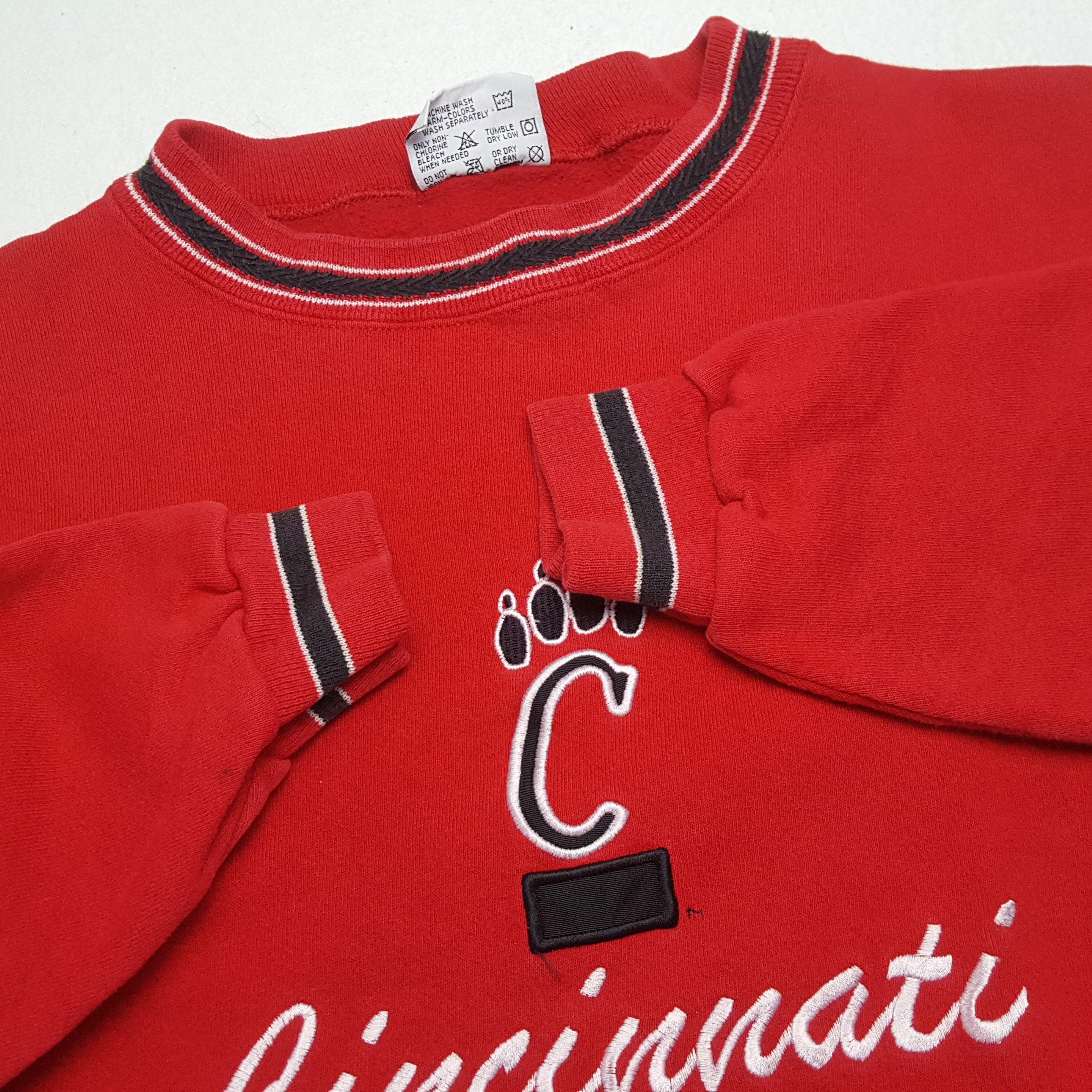 NFL × Vintage CINCINNATI BEARCATS American Football Team Sweatshirt Size US L / EU 52-54 / 3 - 7 Thumbnail