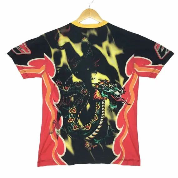 Japanese Brand Vtg MEDALIST KAMIYAMA JAPAN Designer Tee Shirt Dragon Ryu Size US M / EU 48-50 / 2 - 5 Thumbnail