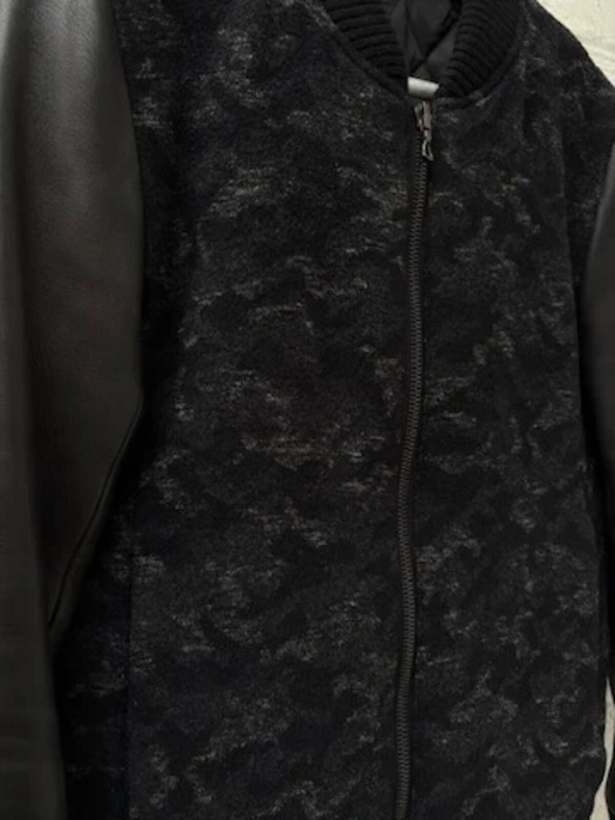 Attachment Kazuyuki Kumagai Attachment Leather Camo Wool Varsity Jacket Size US S / EU 44-46 / 1 - 5 Thumbnail