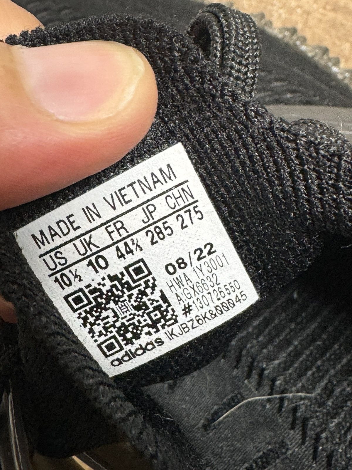 Adidas Men’s Size 10.5 Adidas Ultra 4DFWD ‘Triple Black’ GX6632 Size US 10.5 / EU 43-44 - 8 Thumbnail