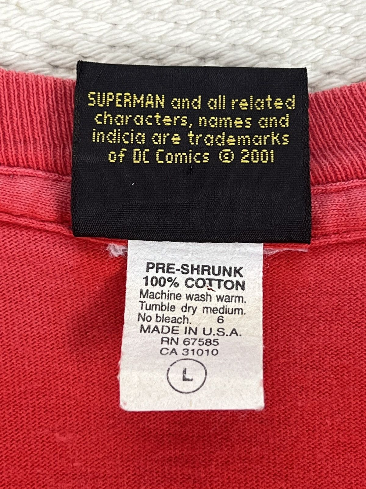 Vintage 🔥VERY RARE VINTAGE SUPERMAN Tee Size US L / EU 52-54 / 3 - 8 Thumbnail