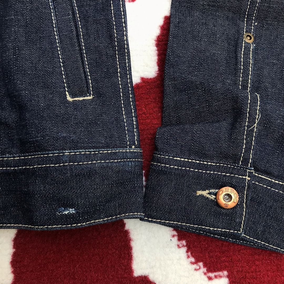 Japanese Brand × Prps × Vintage PRPS Jacket Denim AW 2012 Size US L / EU 52-54 / 3 - 13 Thumbnail