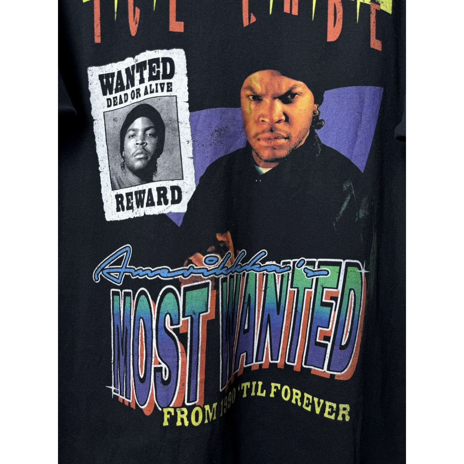 Rap Tees Vintage Style Ice Cube T Shirt NWA Eminem Wu Tang Size US L / EU 52-54 / 3 - 3 Thumbnail