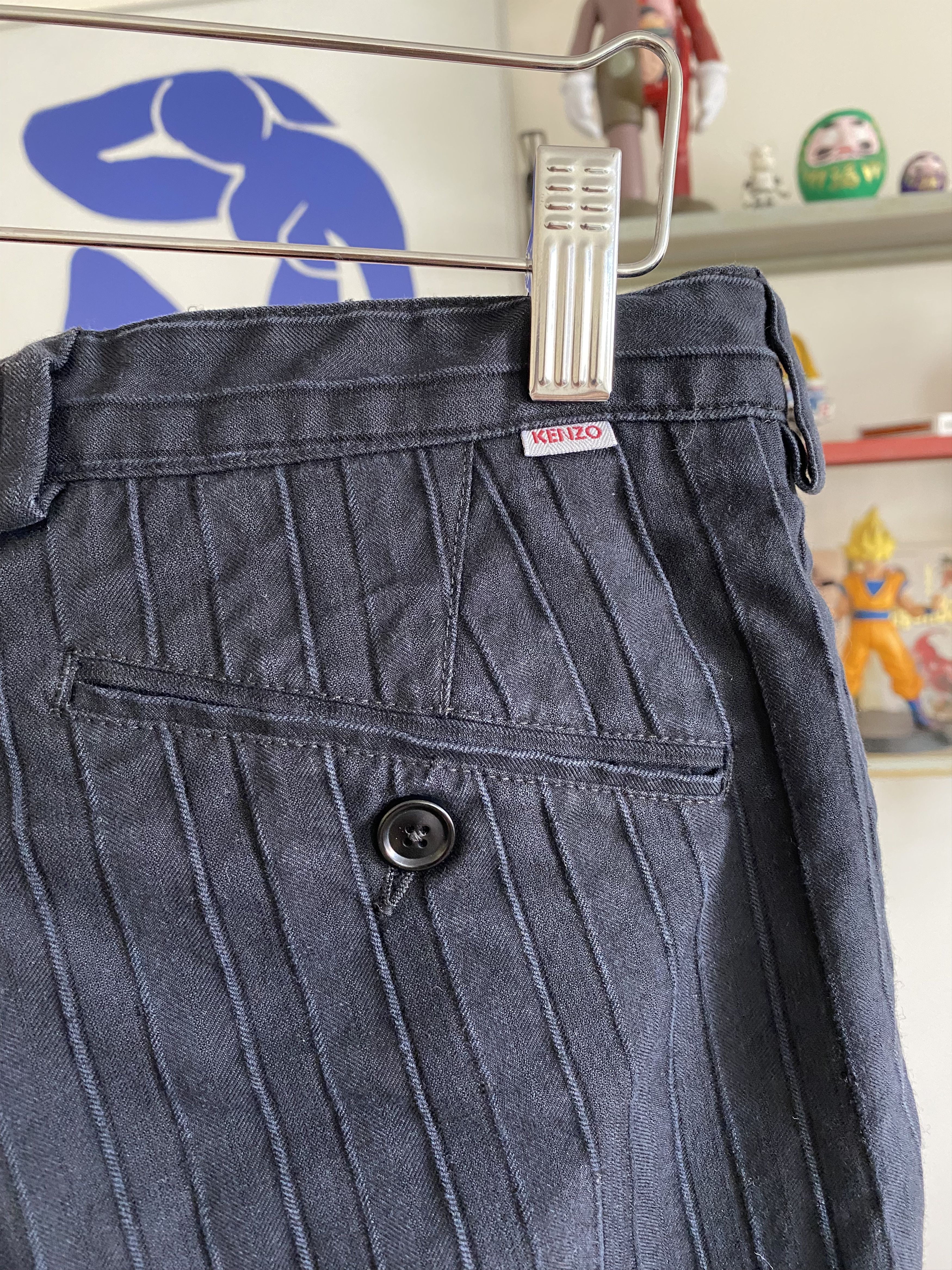 Kenzo Vintage Kenzo Pleated Pants Size US 40 / EU 56 - 5 Thumbnail