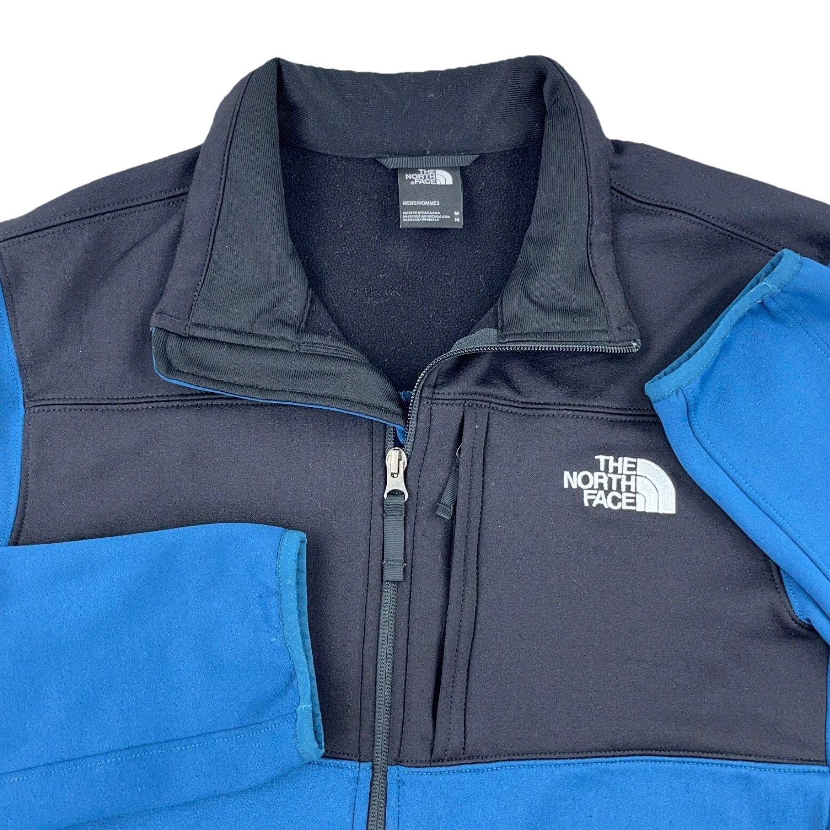 The North Face The North Face Jacket Men Medium Blue Softshell Astro Ridge Color Block Adult Seasonal Windbreaker Full Zip Pockets Logo Regular Fit Size US M / EU 48-50 / 2 - 2 Thumbnail