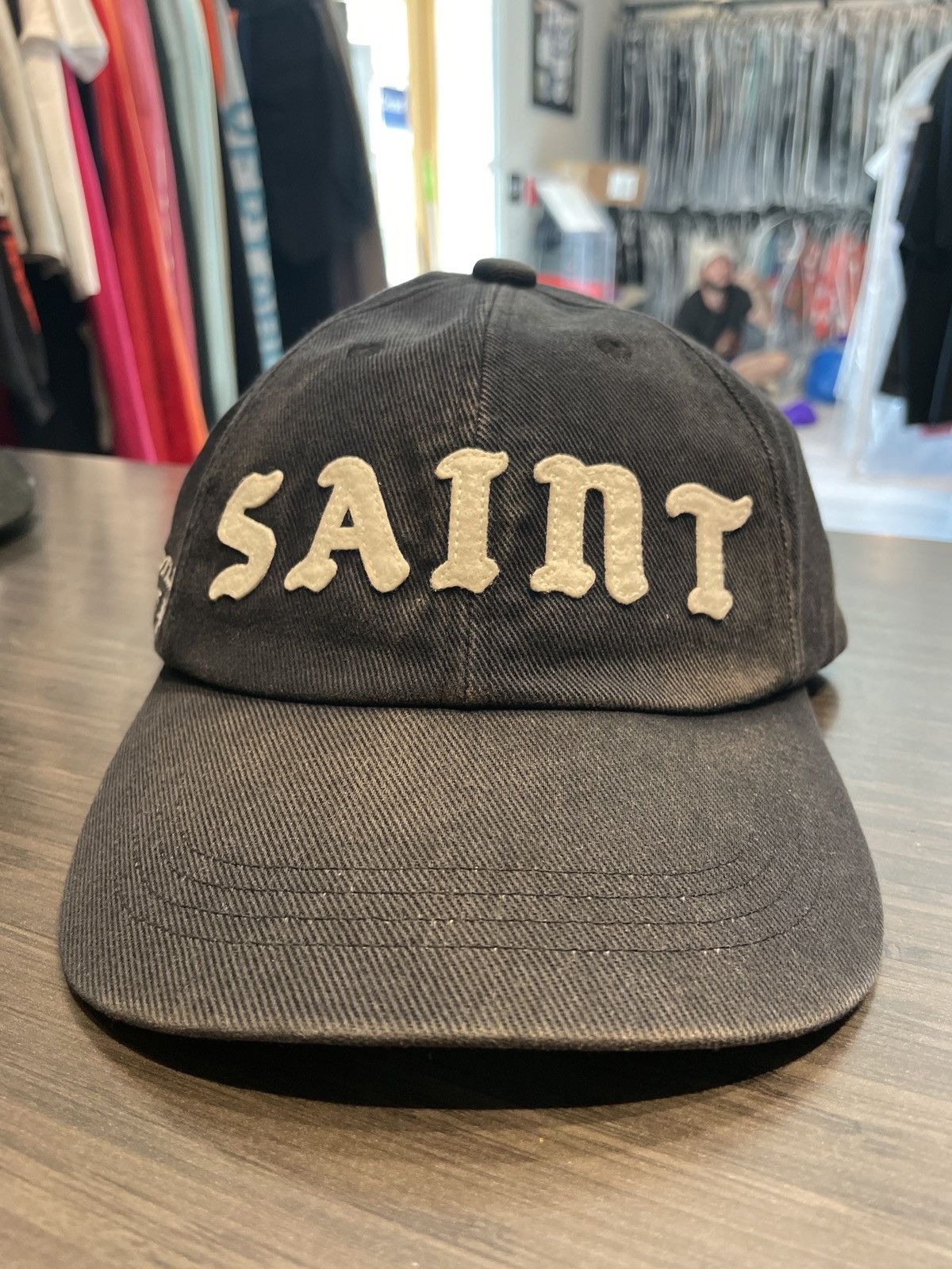 Saint Michael Saint Michael 6 Panel Hat Black Size ONE SIZE - 1 Thumbnail