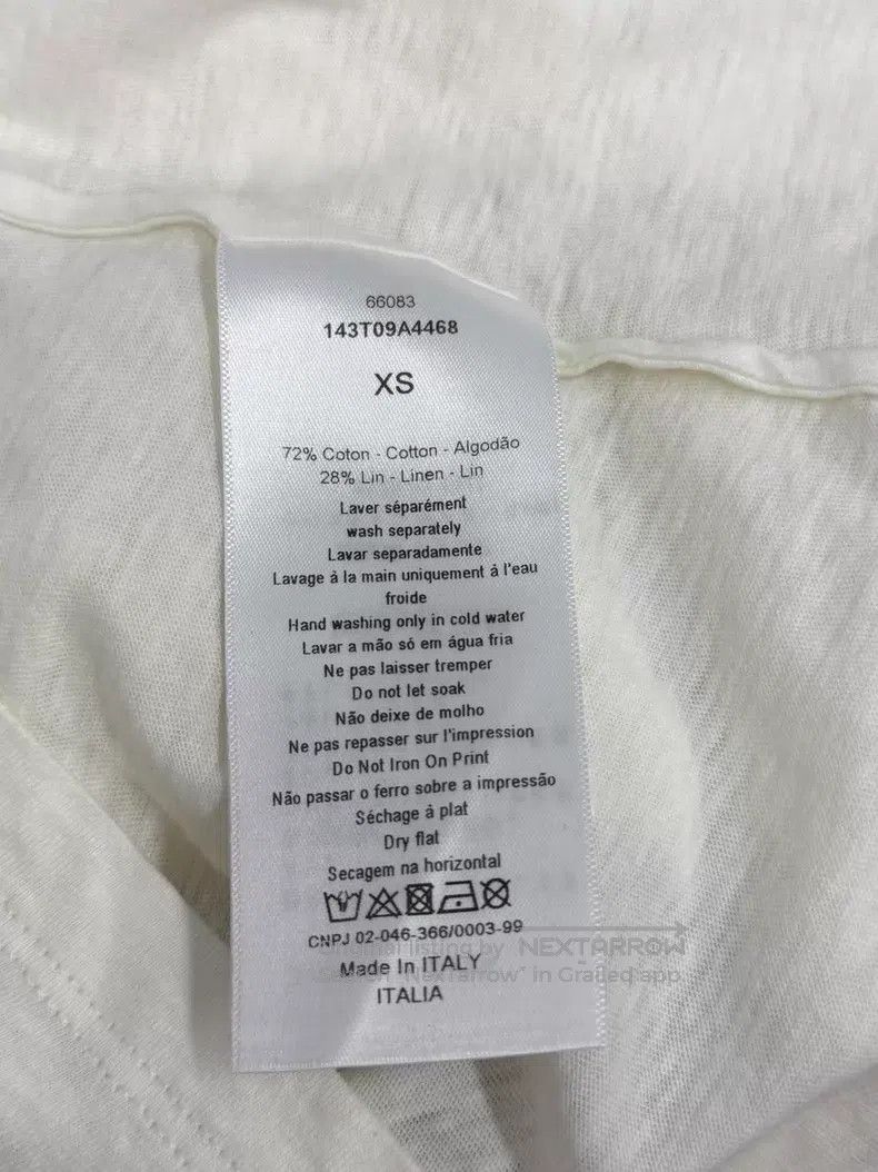 Dior Dior Beige luminous cool letter spherical T-shirt Size XS / US 0-2 / IT 36-38 - 5 Thumbnail