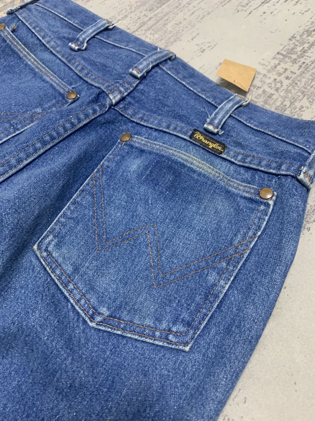 Vintage Vintage Wrangler Jeans Distressed Denim Size US 29 - 12 Thumbnail