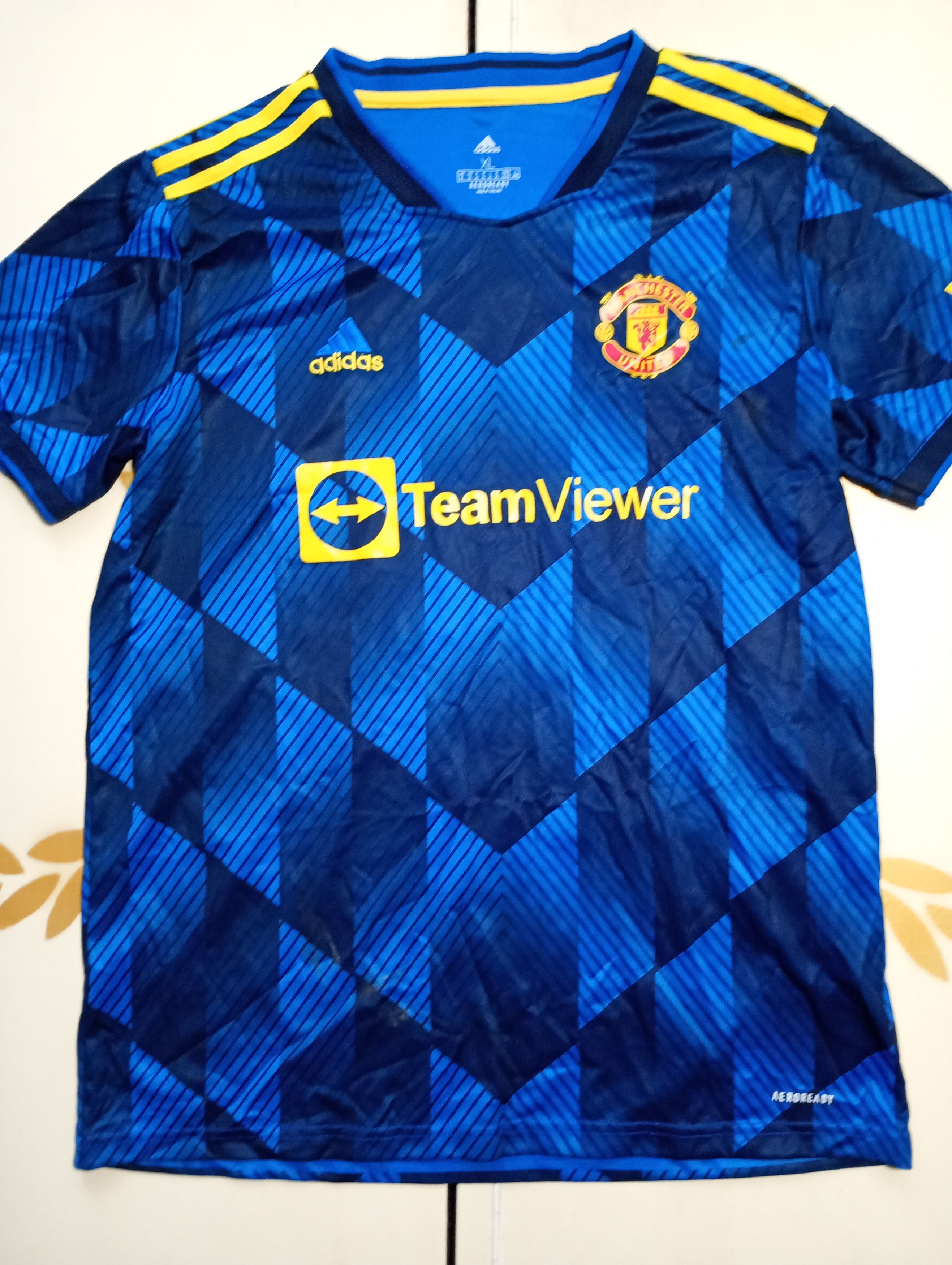 Adidas Adidas Manchester United Third Jersey 2021-2022 Size US XL / EU 56 / 4 - 2 Thumbnail