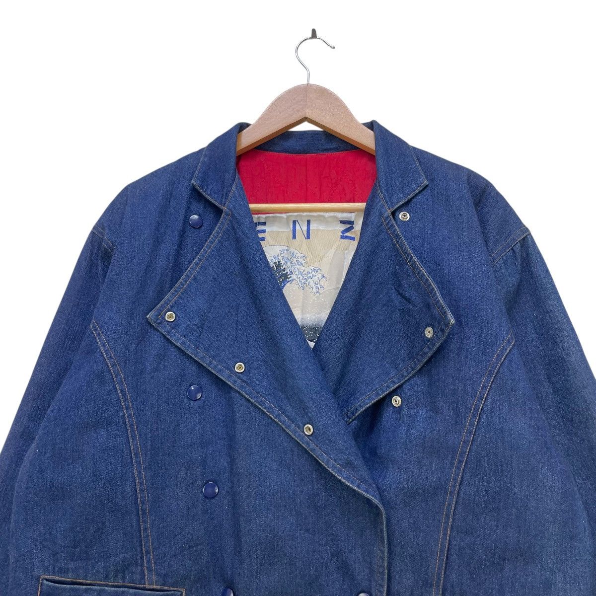Kenzo 💥Vintage Kenzo Jeans Denim Jacket Size US M / EU 48-50 / 2 - 4 Thumbnail