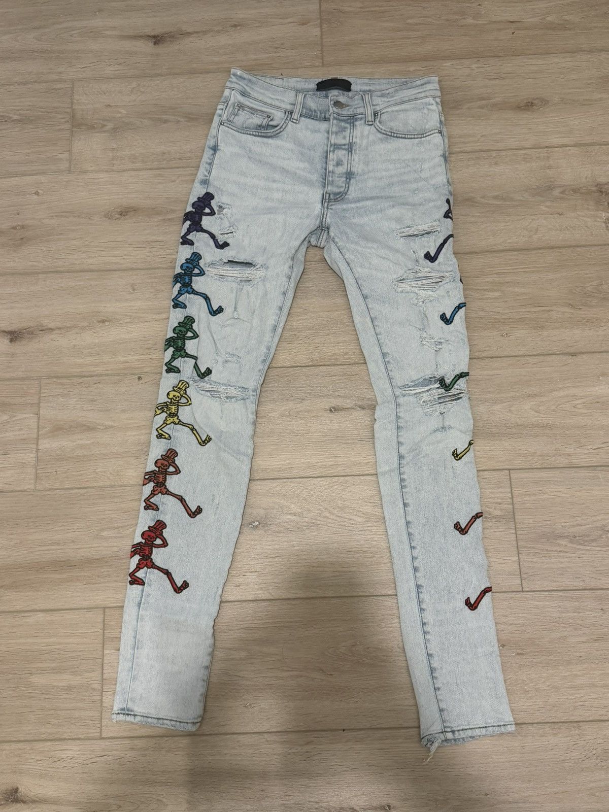Amiri × Grateful Dead Amiri X Grateful Dead Jeans Size US 30 / EU 46 - 1 Thumbnail