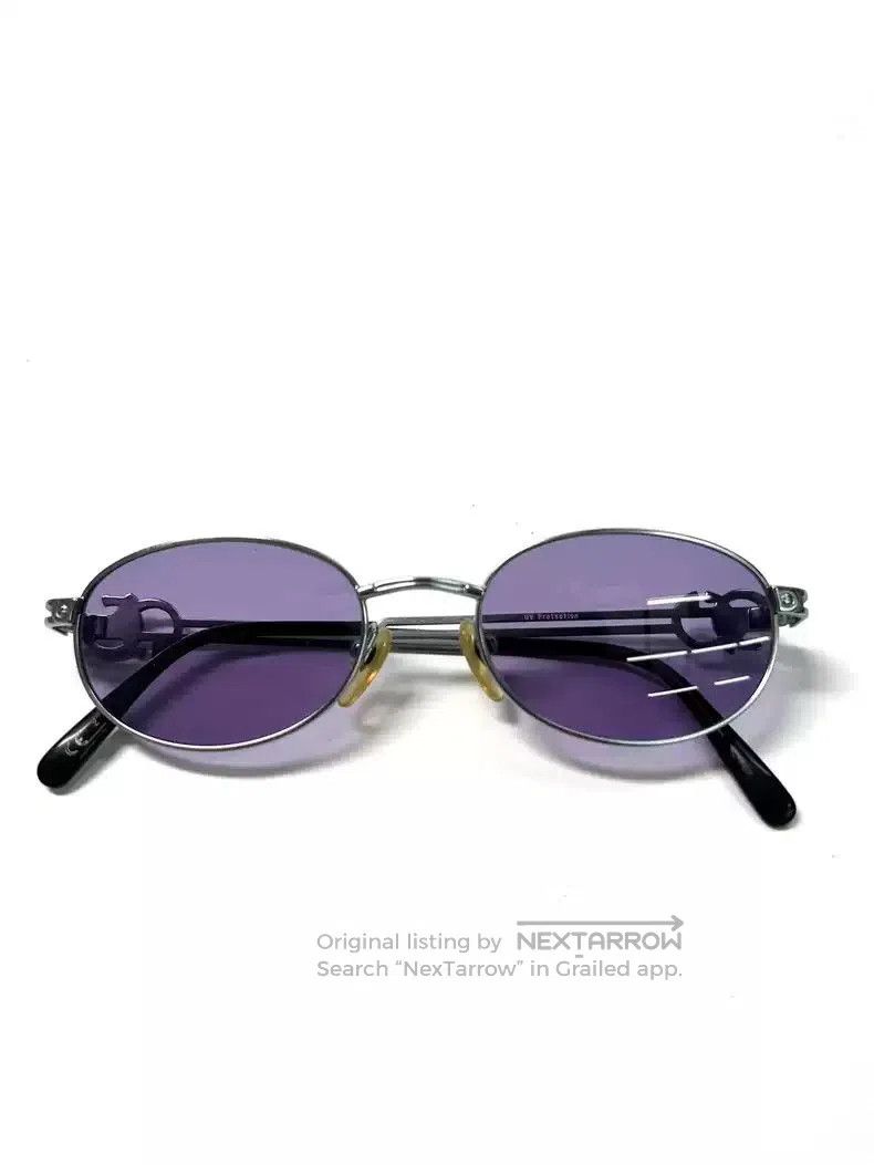 Jean Paul Gaultier Jean Paul Gaultier Metallic purple glasses. Size ONE SIZE - 2 Thumbnail