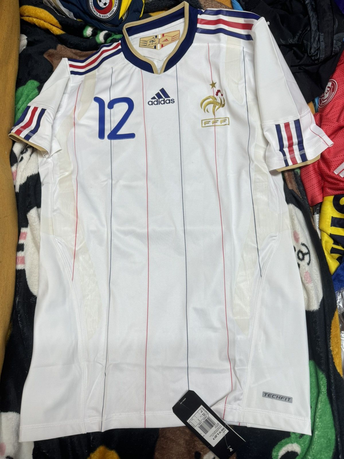 Adidas France 2010 World Cup player issue shirt #12 Henry (Bnwt) Size US L / EU 52-54 / 3 - 1 Thumbnail