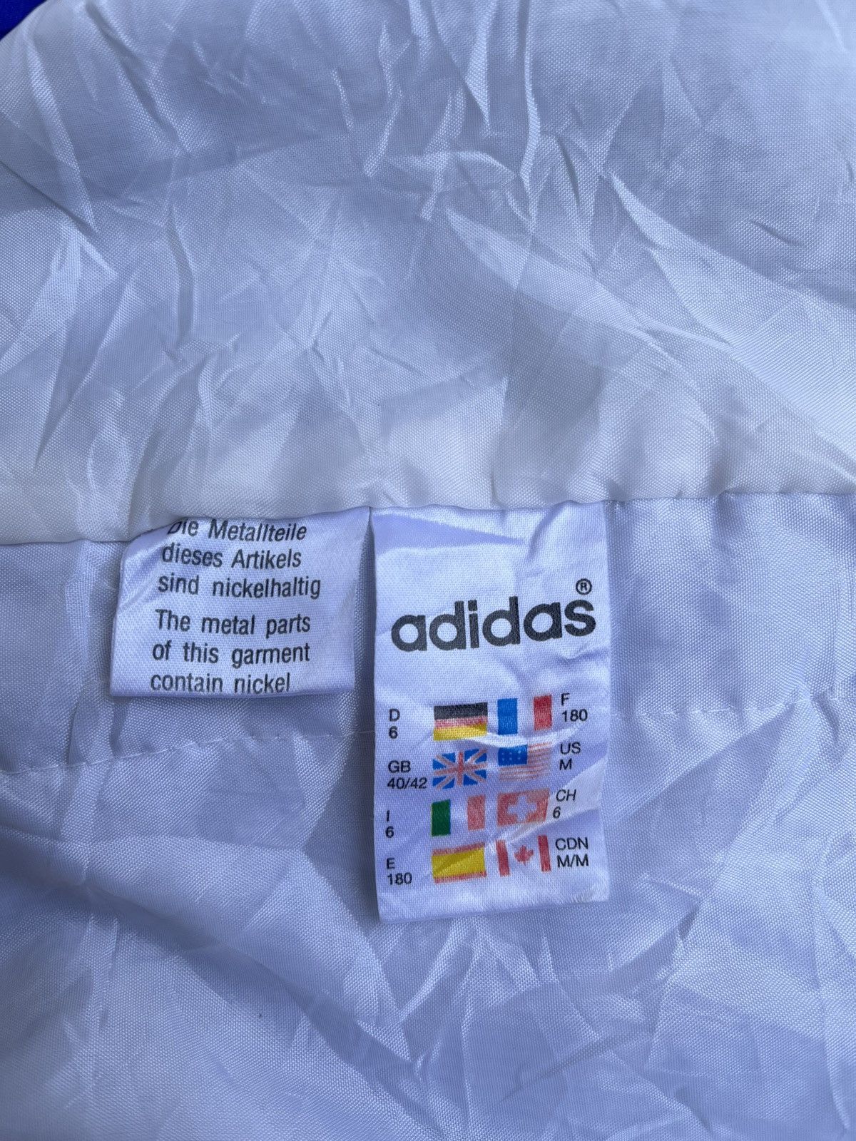 Adidas Vintage Bayern munchen 93/95 padded jacket rare Size US XL / EU 56 / 4 - 12 Thumbnail