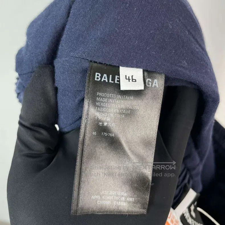 Balenciaga Balenciaga Logo striped knitted sweatpants Size US 30 / EU 46 - 9 Thumbnail
