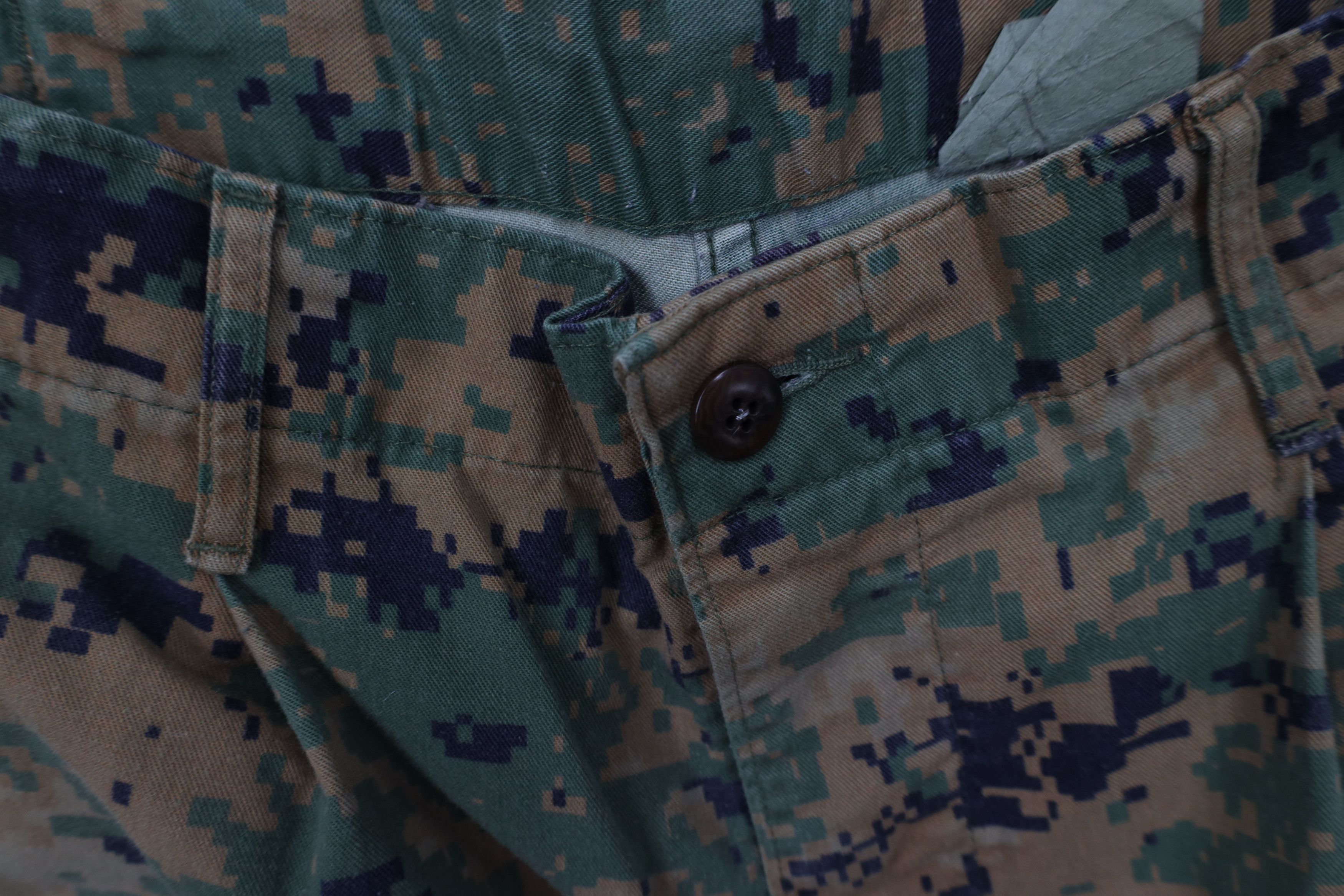 Vintage Vintage Y2K 2001 USGI USMC Marpat Camouflage Cargo Pants USA Size US 34 / EU 50 - 8 Thumbnail