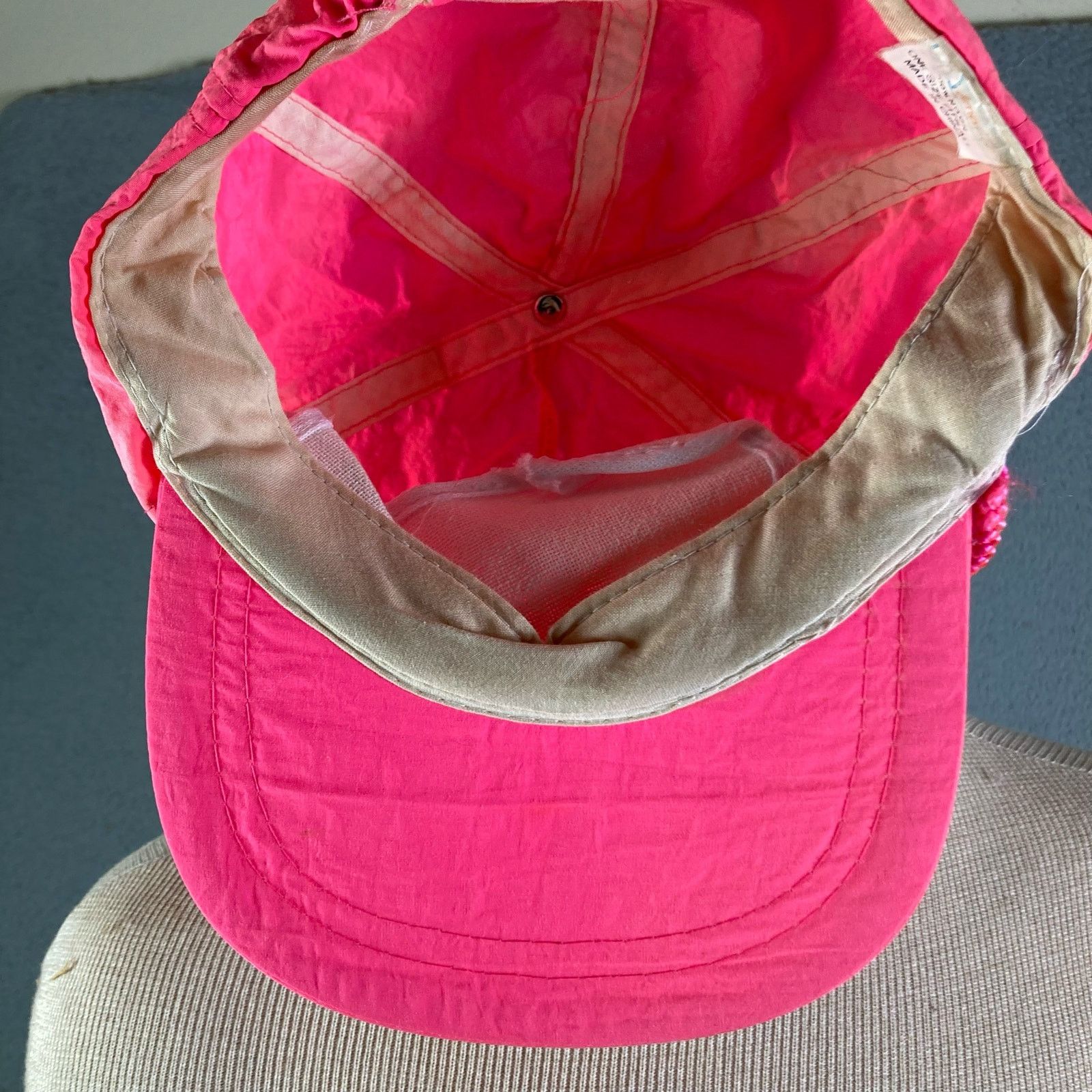 Other Bill Knapps Vintage Pink Snapback Hat Retro Restaurant Size ONE SIZE - 9 Thumbnail
