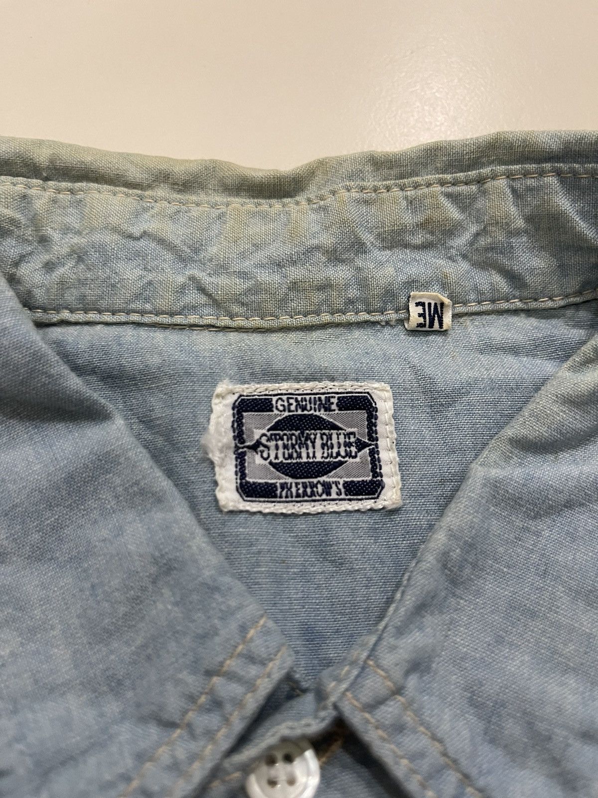 Pherrow's × Vintage VINTAGE 80’s PHERROW’S SNAP BUTTON SHIRT Size US M / EU 48-50 / 2 - 4 Thumbnail