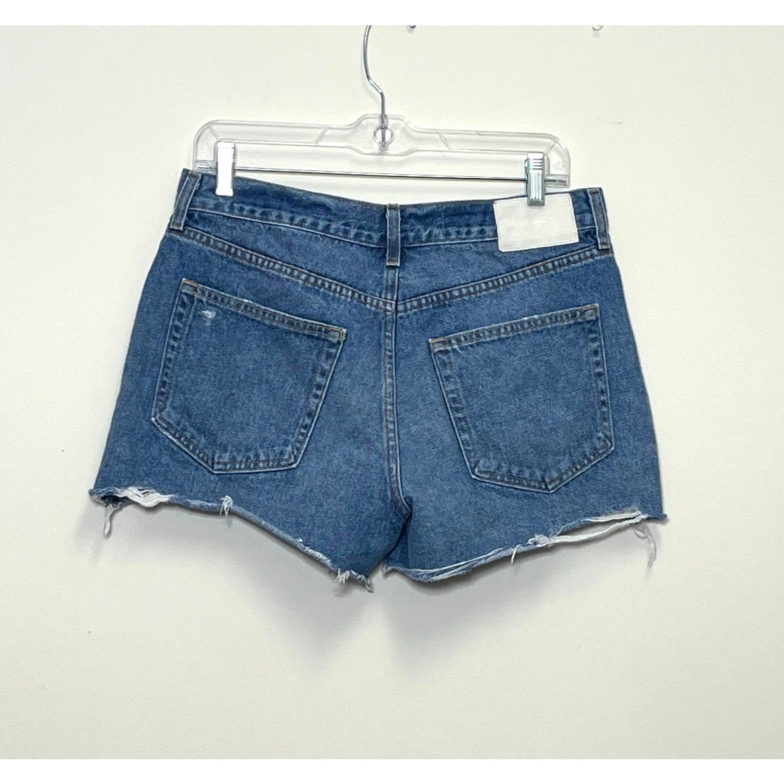 GRLFRND GRLFRND Hayden Low Rise Button Fly Boyfriend Jean Shorts 27 Size 27" / US 4 / IT 40 - 2 Thumbnail