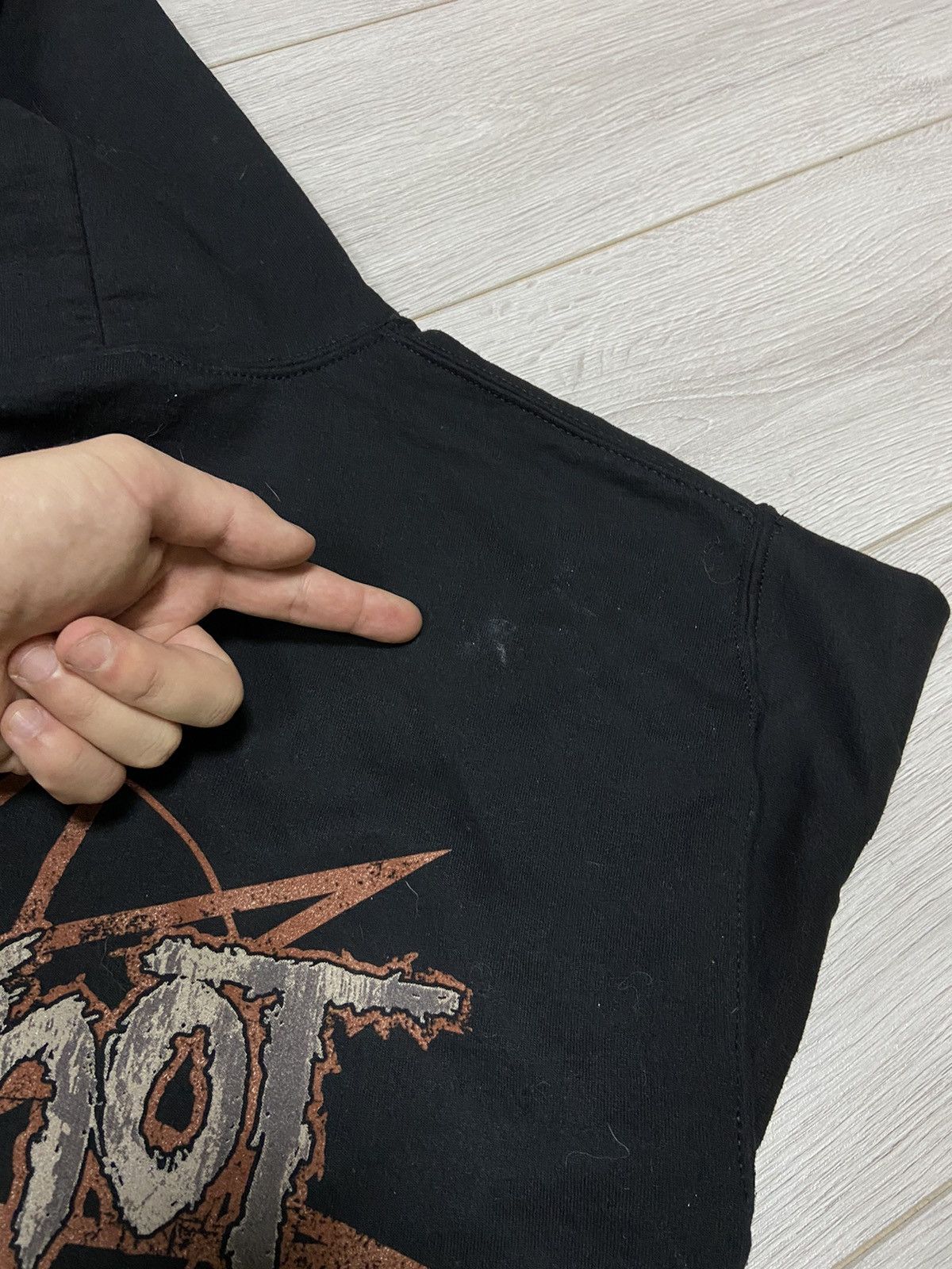Band Tees Slipknot 5: THE GRAY CHAPTER Hoodie Size XL Size US M / EU 48-50 / 2 - 9 Thumbnail