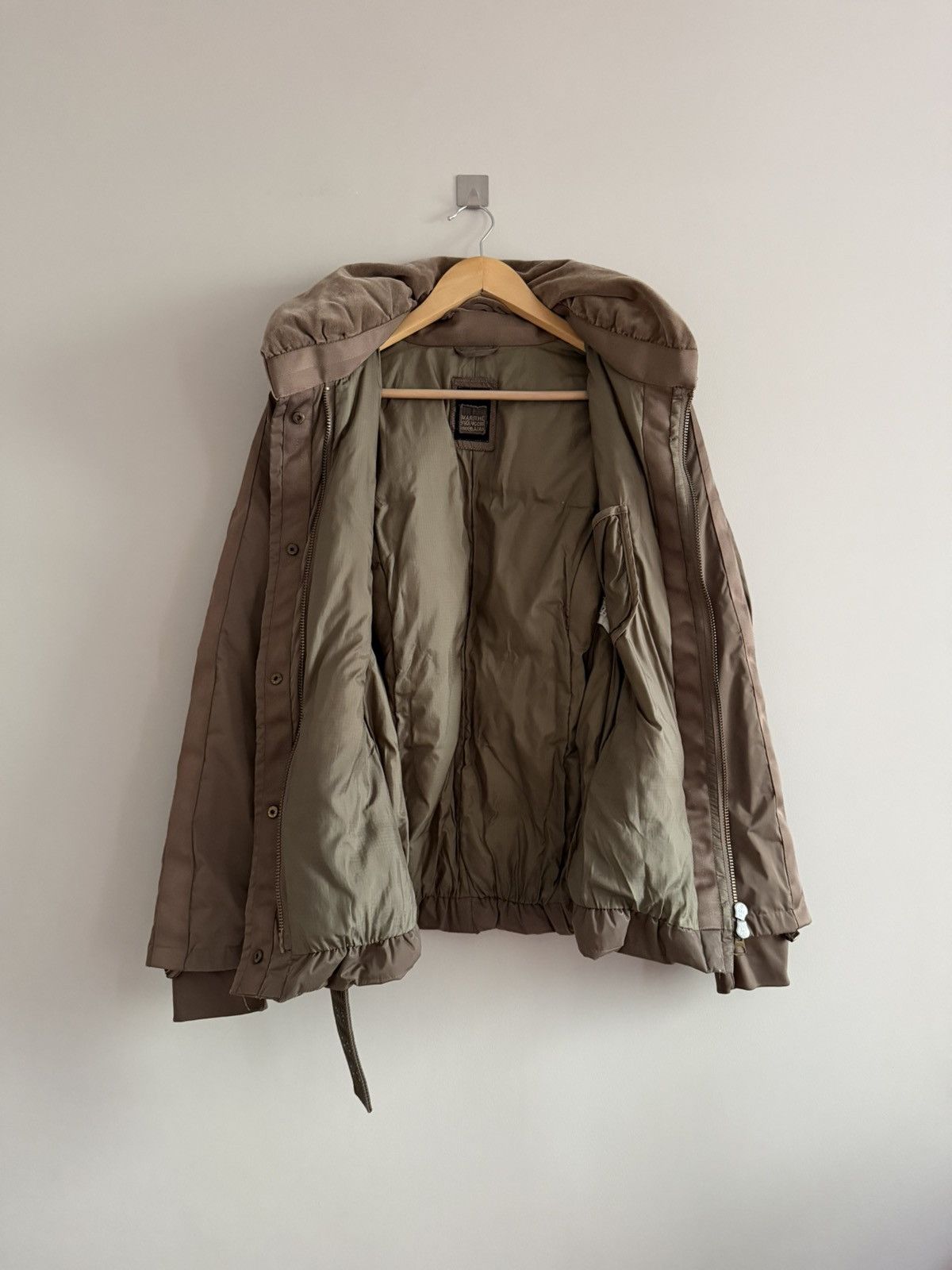 Marithe + Francois Girbaud Marithé François Girbaud Belted Puffer Jacket Taupe Size M / US 6-8 / IT 42-44 - 12 Thumbnail