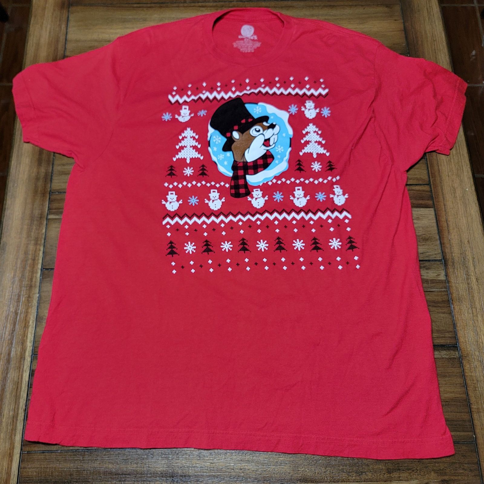 Other Buc-ee's Unisex Christmas Tee "Worth Melting For" - Size 2XL Size US XXL / EU 58 / 5 - 1 Thumbnail