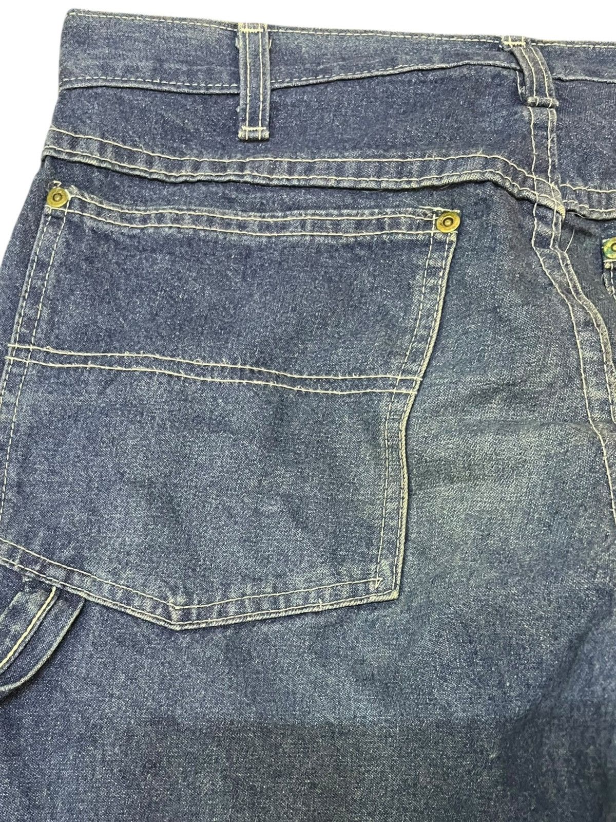 Caterpillar Vintage CAT Baggy Wide Leg Carpenter Denim Size US 31 - 7 Thumbnail