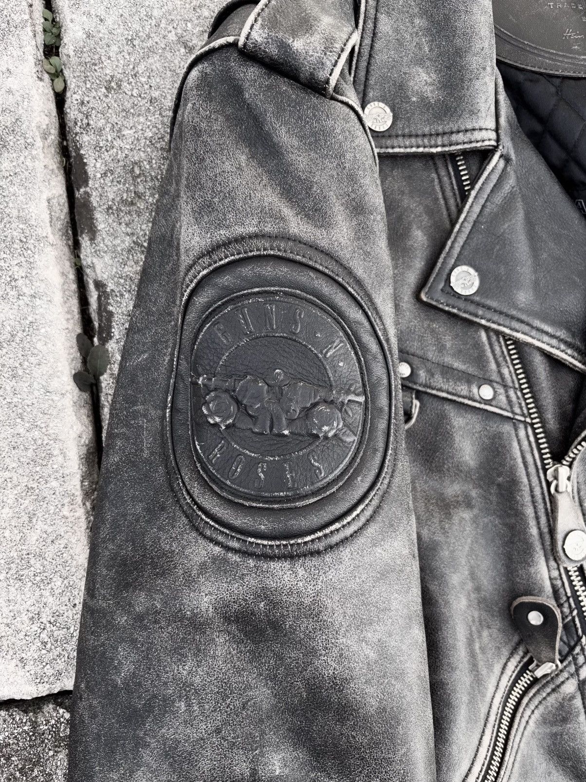 Guns N' Roses Guns N Roses x Hein Gericke 1994 Tour leather biker jacket Size US L / EU 52-54 / 3 - 4 Thumbnail