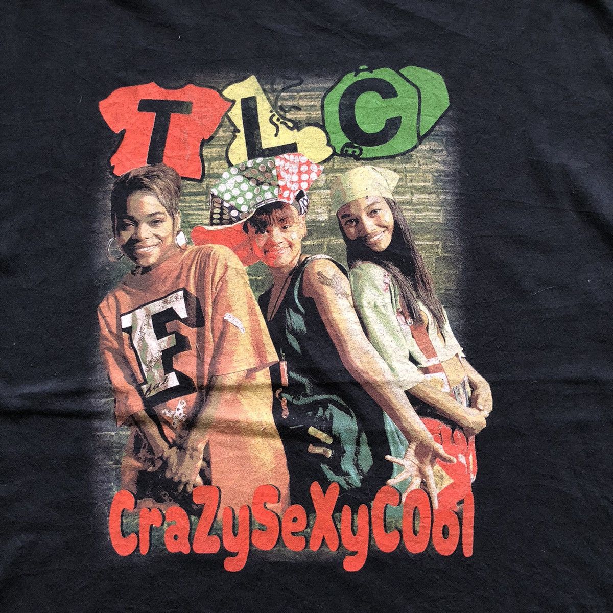 Band Tees × Rap Tees TLC Crazy Sexy Cool Tee Shirt Size US L / EU 52-54 / 3 - 2 Thumbnail