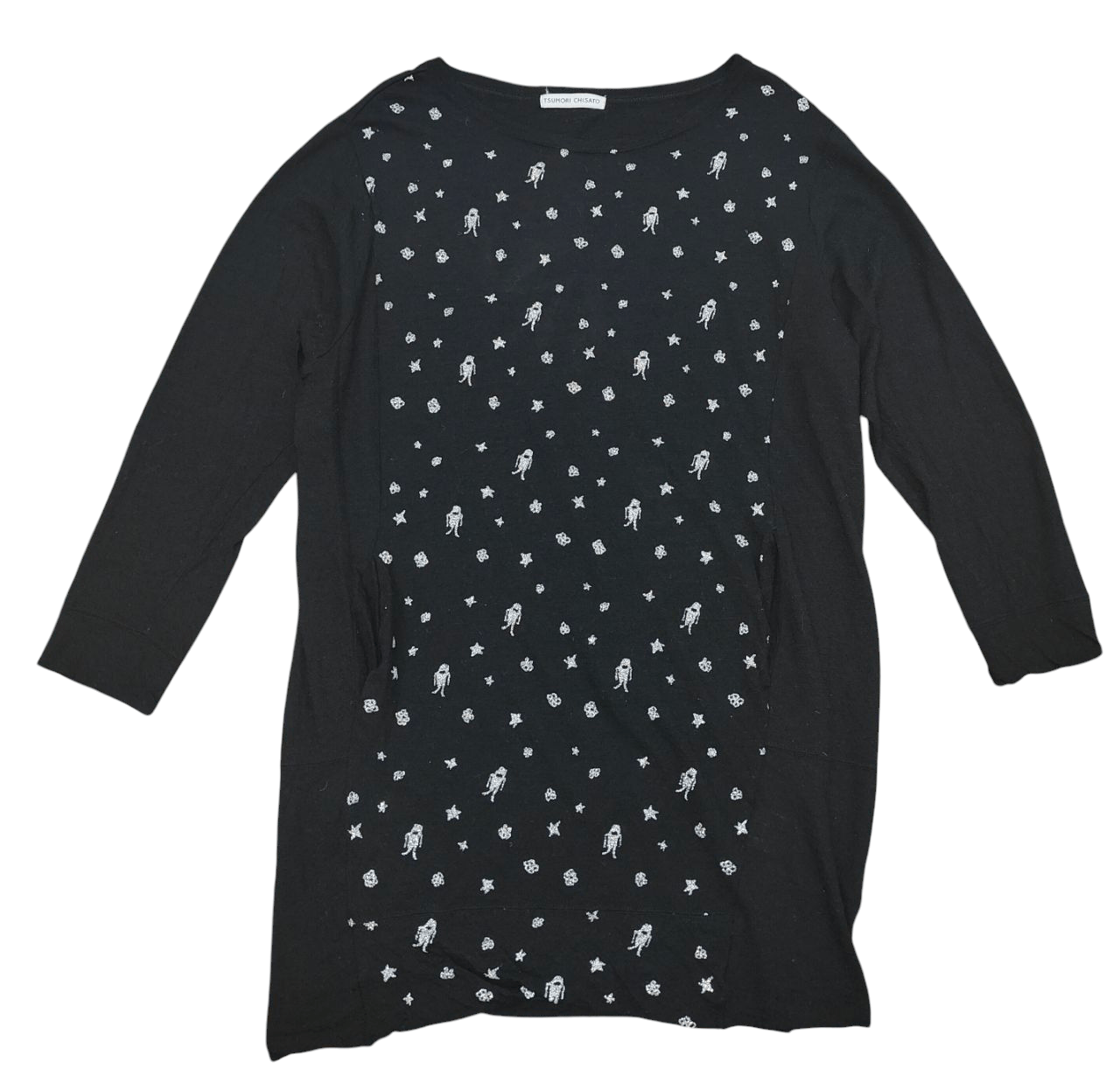 Issey Miyake Tsumori Chisato Wool Long Sweater Size S / US 4 / IT 40 - 1 Thumbnail