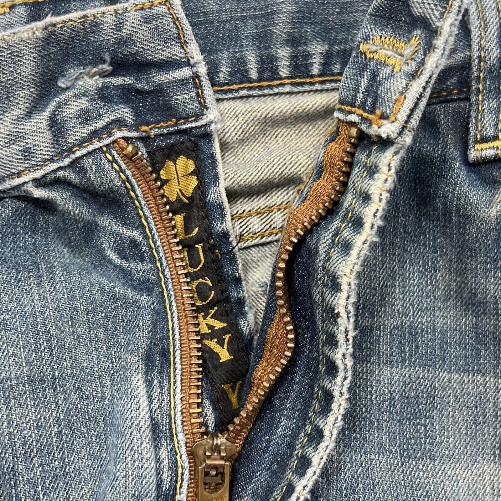 Lucky Brand Vintage Lucky Brand Gene Montesano Boot Cut Denim Jeans USA Size US 36 / EU 52 - 5 Thumbnail
