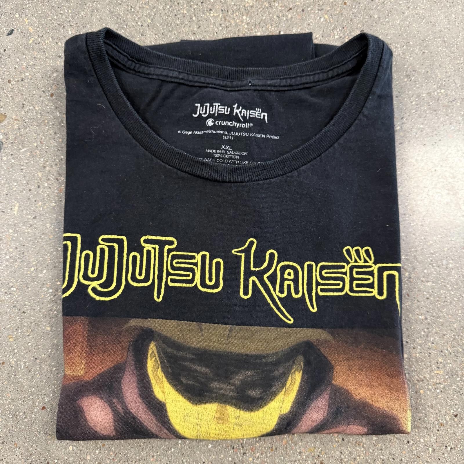 Designer Jujutsu Kaisen Crunchyroll T-Shirt Anime - 2XL Size US XXL / EU 58 / 5 - 6 Thumbnail
