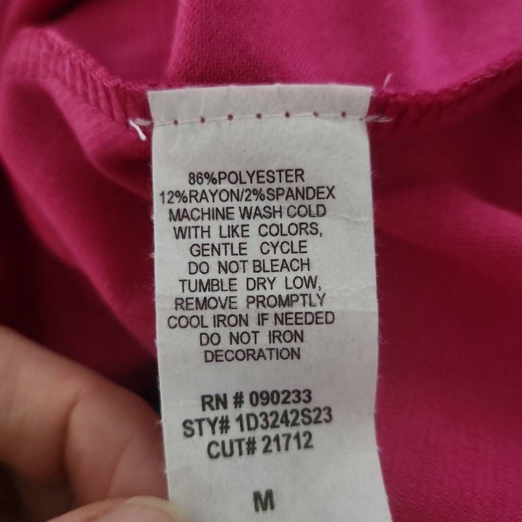 Kirra Kirra Women's Size Medium Pink Heart Cutout V-Neck Skater Dr Size M / US 6-8 / IT 42-44 - 6 Thumbnail