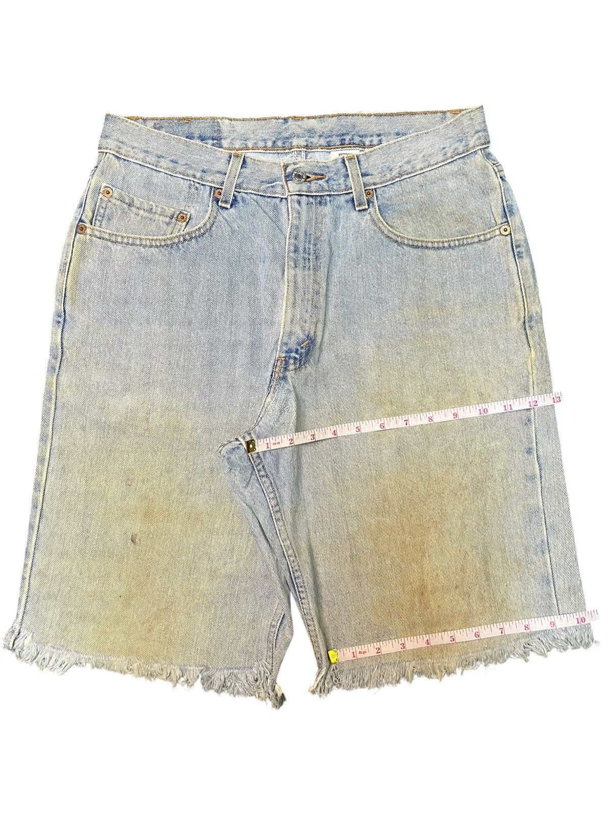 Levi's Vintage 90s Levis 550 Mud Wash Skate Jean Shorts Size US 32 / EU 48 - 8 Thumbnail