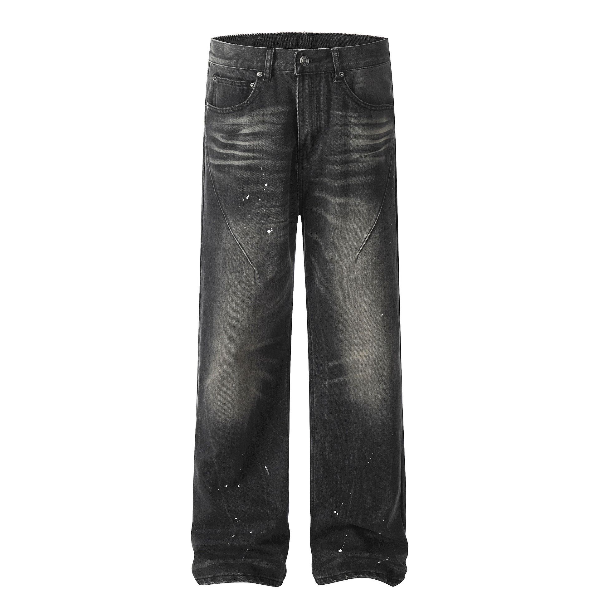 Jean American-style men's flared tie-dye jeans Size US 32 / EU 48 - 1 Thumbnail