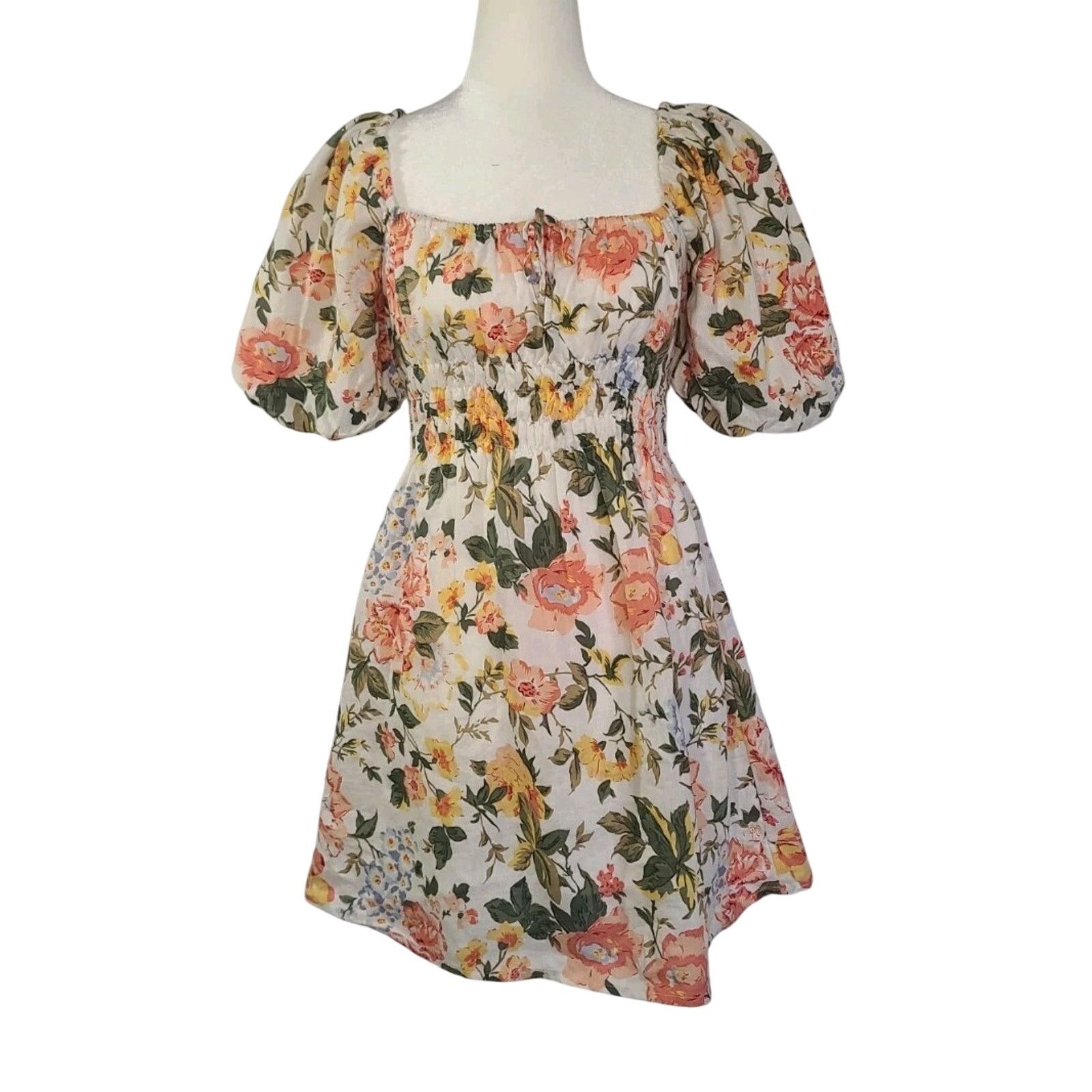 FAITHFULL Faithful the Brand Women's Nikoleta Teatro Mini Dress US 4 Size S / US 4 / IT 40 - 3 Thumbnail