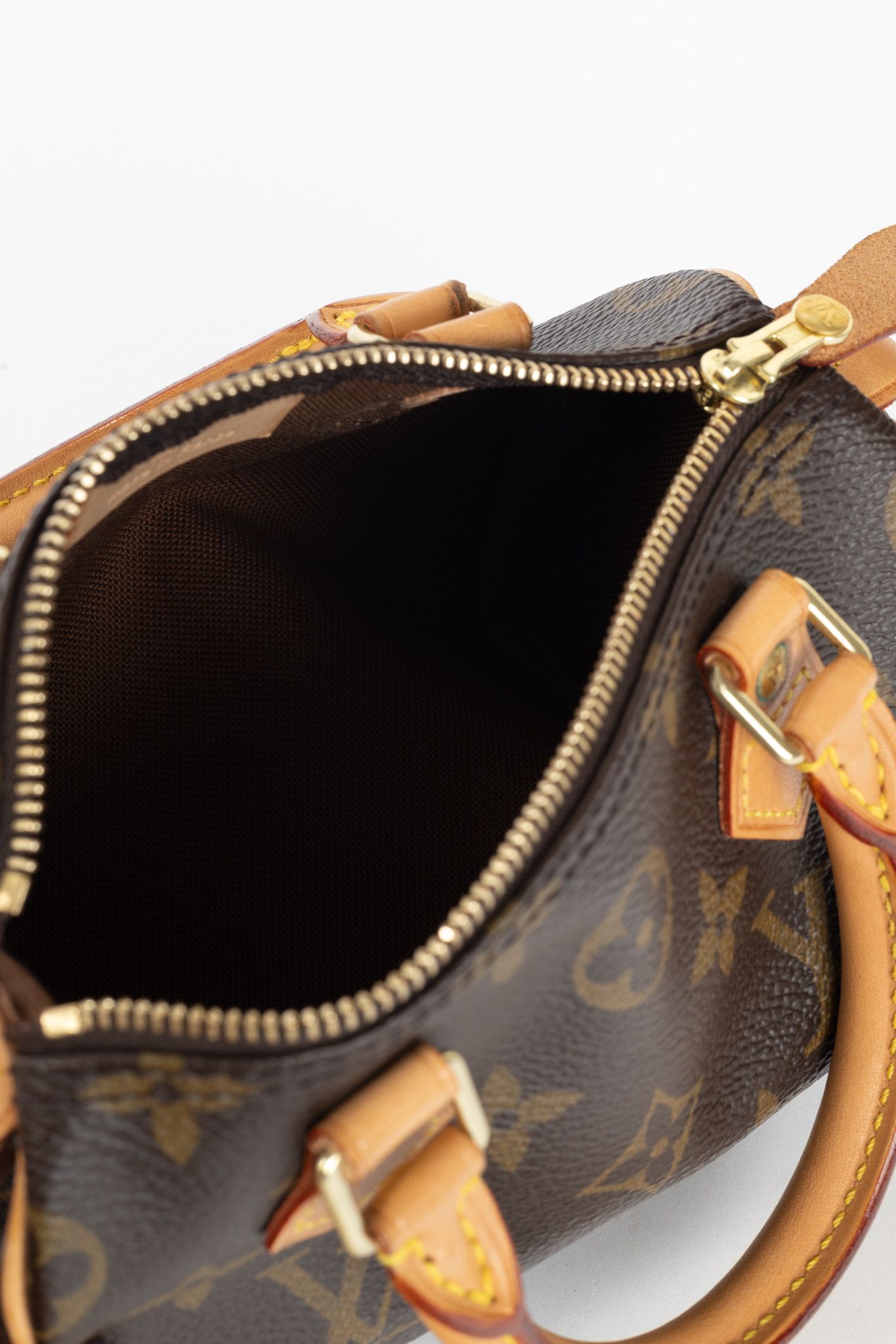 Louis Vuitton Louis Vuitton Speedy Nano Monogram Canvas Bag Size ONE SIZE - 9 Thumbnail
