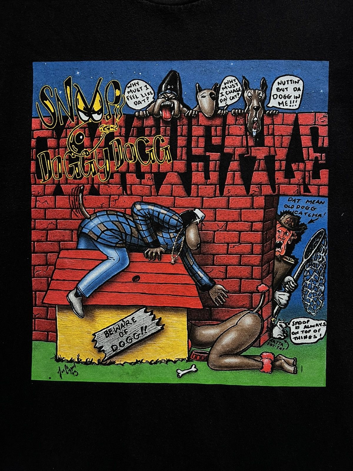 Snoop Dogg DOGGYSTYLE ALBUM COVER TEE Size US S / EU 44-46 / 1 - 2 Thumbnail