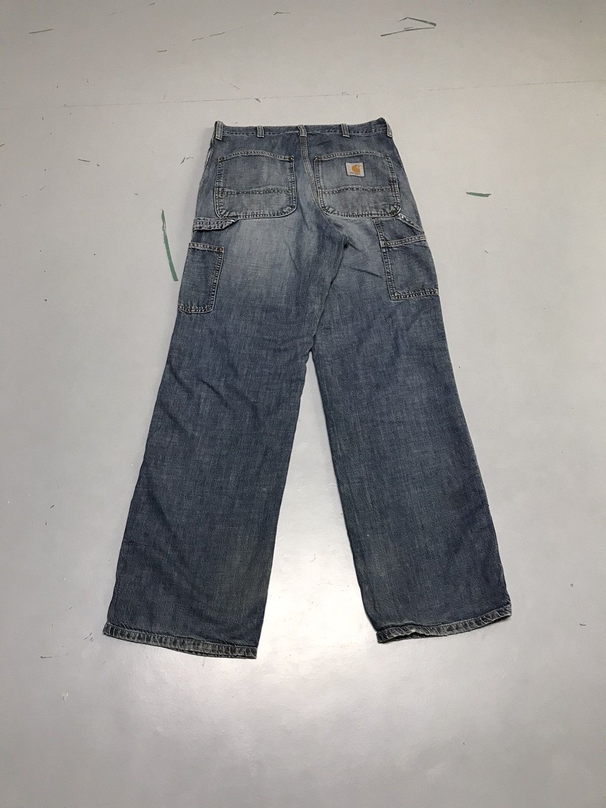 Carhartt Vintage carhartt damaged double knee denim Size US 32 / EU 48 - 2 Thumbnail