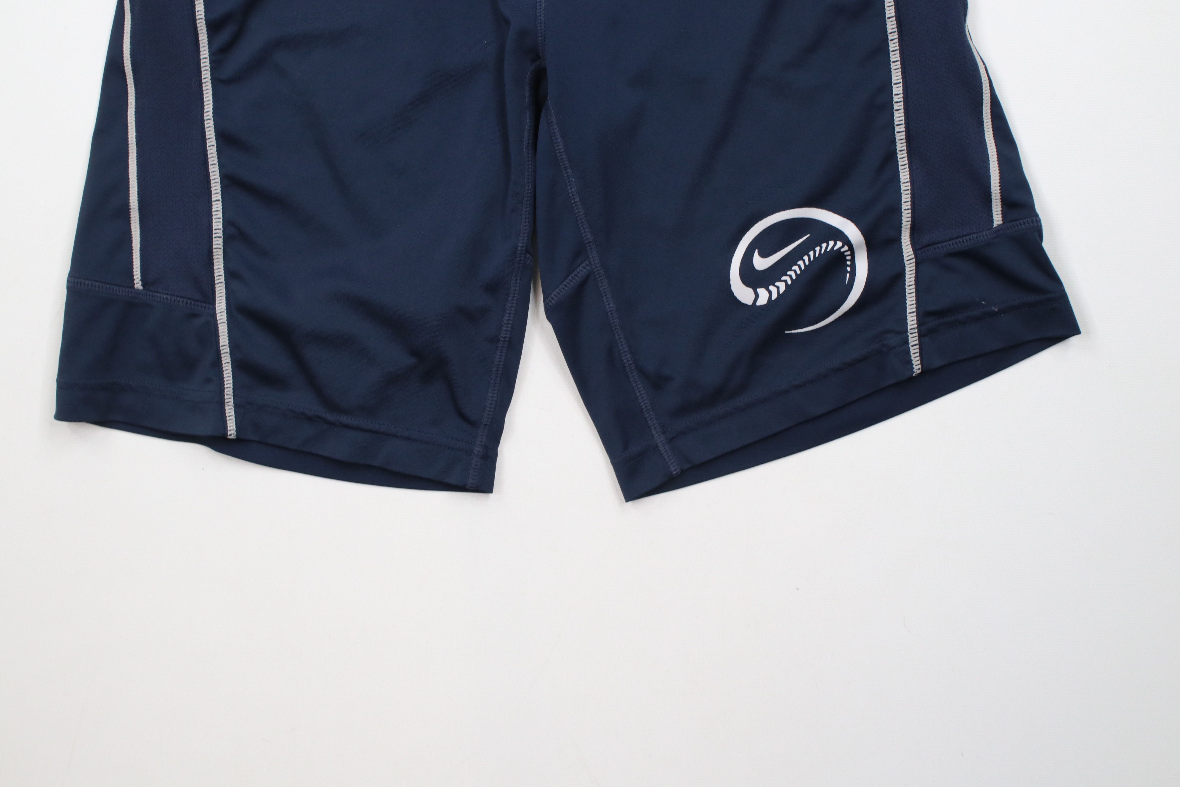 Nike × Vintage Vintage Nike Baseball Travis Scott Mini Swoosh Shorts Size US 32 / EU 48 - 4 Thumbnail