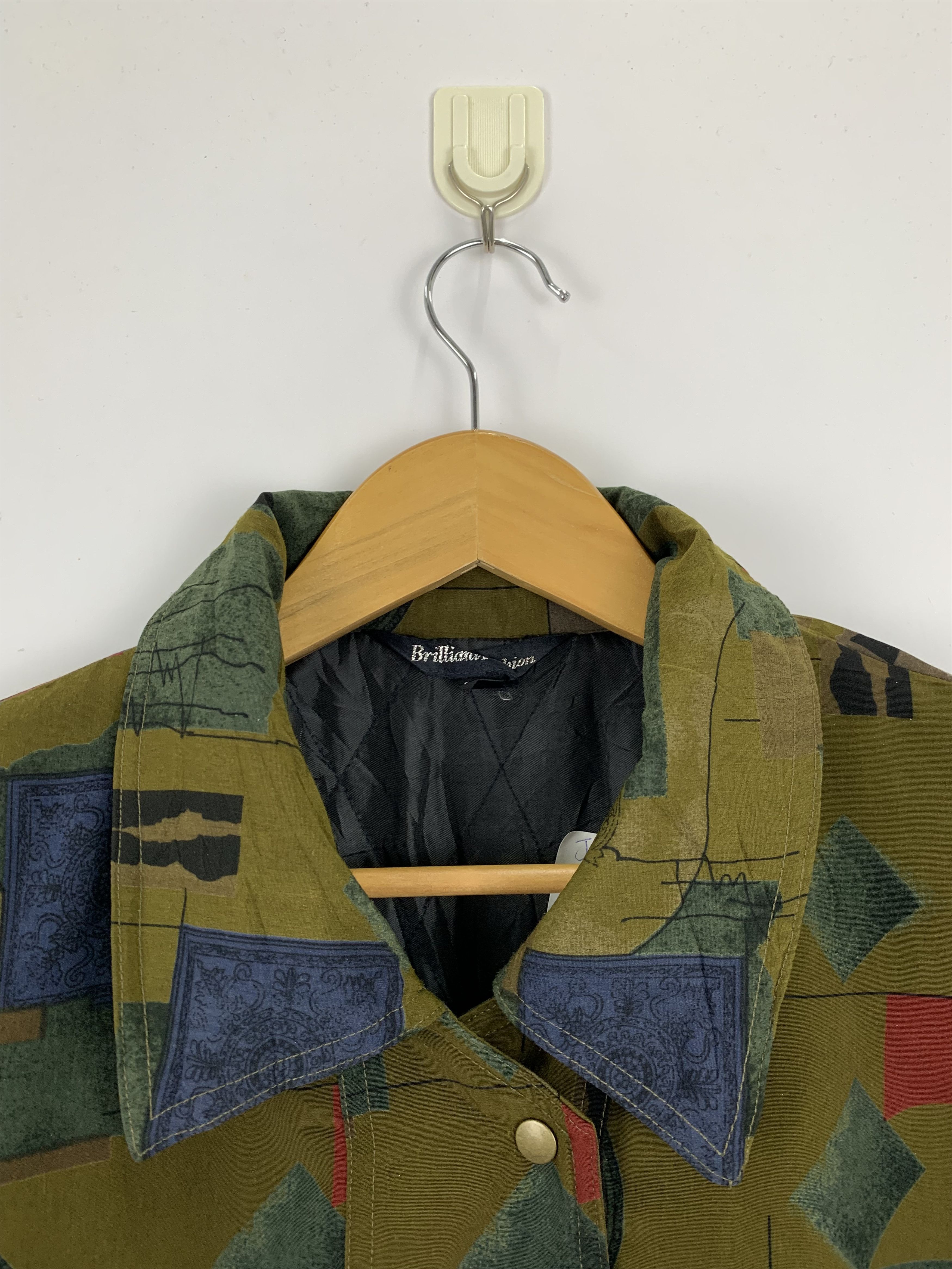 Japanese Brand × Vintage Vintage Japanese Brand Novelty Geometry Design Jacket Size US M / EU 48-50 / 2 - 8 Thumbnail