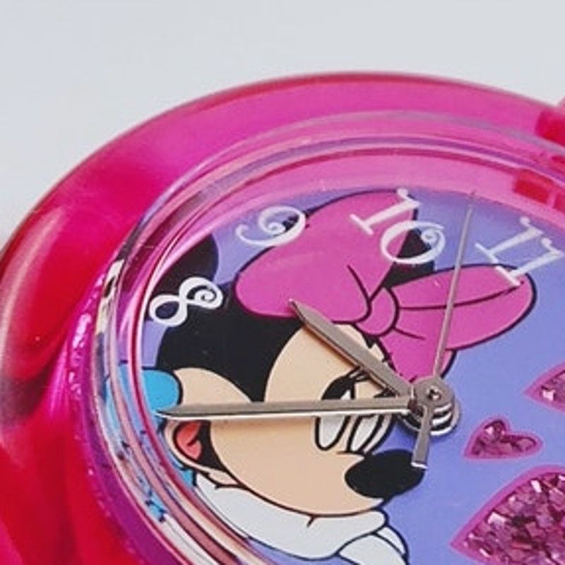 Disney Disney Minnie Mouse Red Plastic Watch with Hearts Size ONE SIZE - 3 Thumbnail