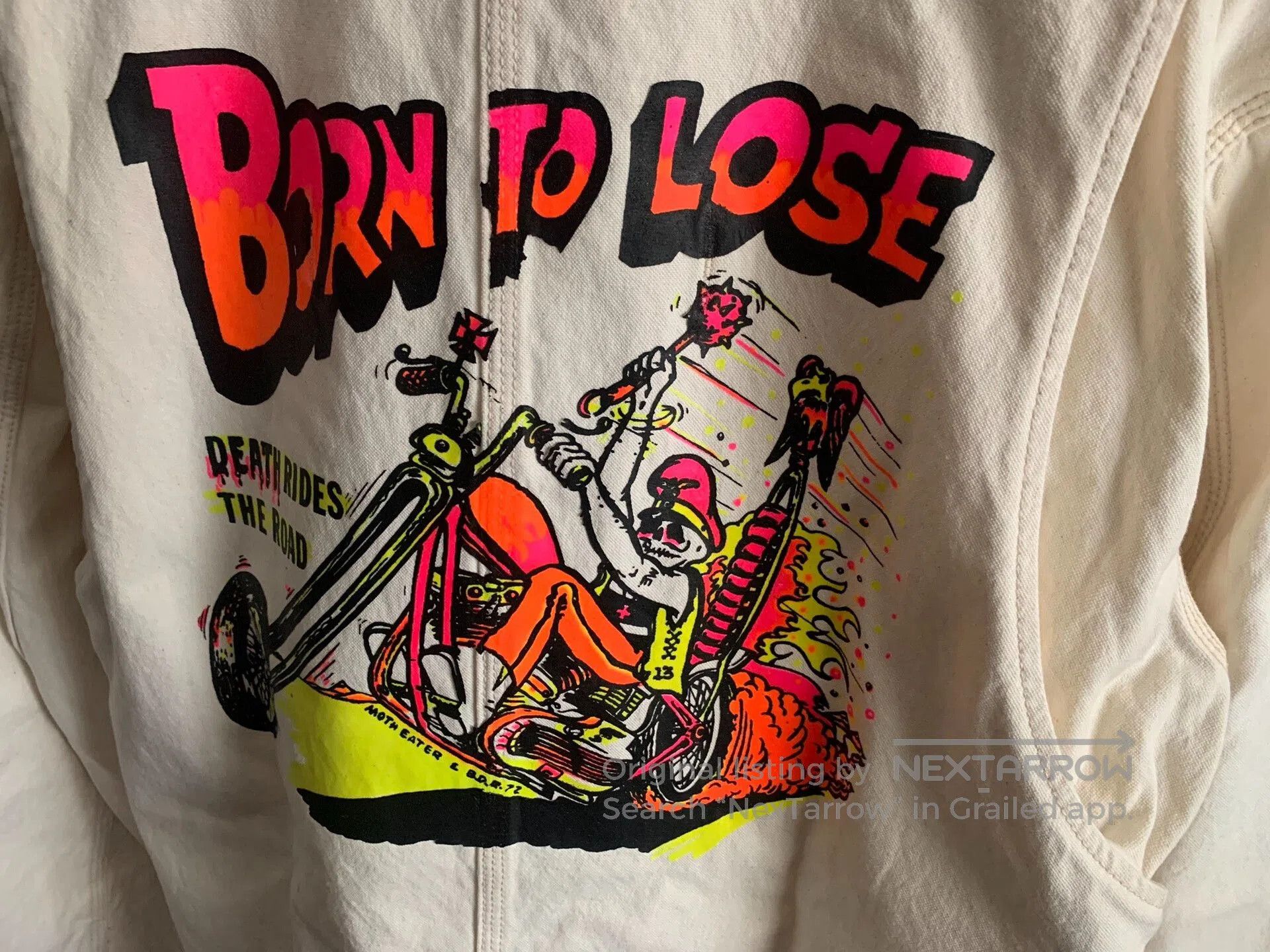 WEST RIDE westride heavy canvas motorcycle work jacket. Size US L / EU 52-54 / 3 - 3 Thumbnail